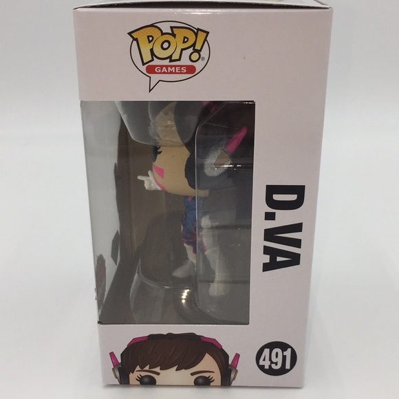 Overwatch D Va Eb Games Exclusive Funko Pop 491 Diamond Collection Figure - Picture 2 of 11